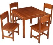 Children’s table with 4 chairs – $86