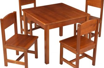 Children’s table with 4 chairs – $86