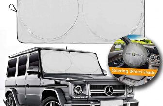 Car windshield sunshade – $2+