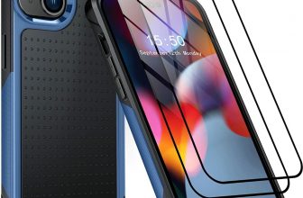 Iphone 14/13 case with screen protector – $1+