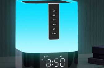 Night light Bluetooth speaker – $16