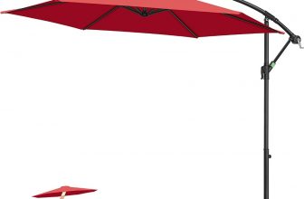 9ft Cantilever umbrella – $39