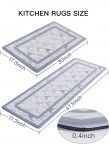 2 pcs Kitchen Rug anti fatigue – $13+