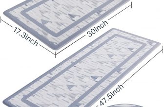 2 pcs Kitchen Rug anti fatigue – $13+
