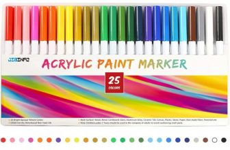 25 colors Acrylic paint pens – $5+