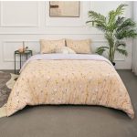 King duvet cover with 2 pillow case – $12