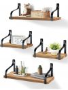 4 Rustic wood shelves – $12+