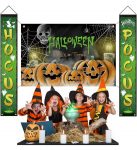 Halloween porch banner – $6+