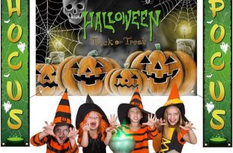 Halloween porch banner – $6+