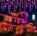 400 Outdoor LED Icicle lights – $18+