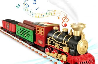 Electric steam train set – $12