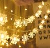Snow flake string light – $7+