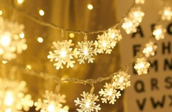 Snow flake string light – $7+