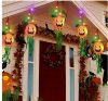 Outdoor hanging pumpkin Halloween lights – $5+