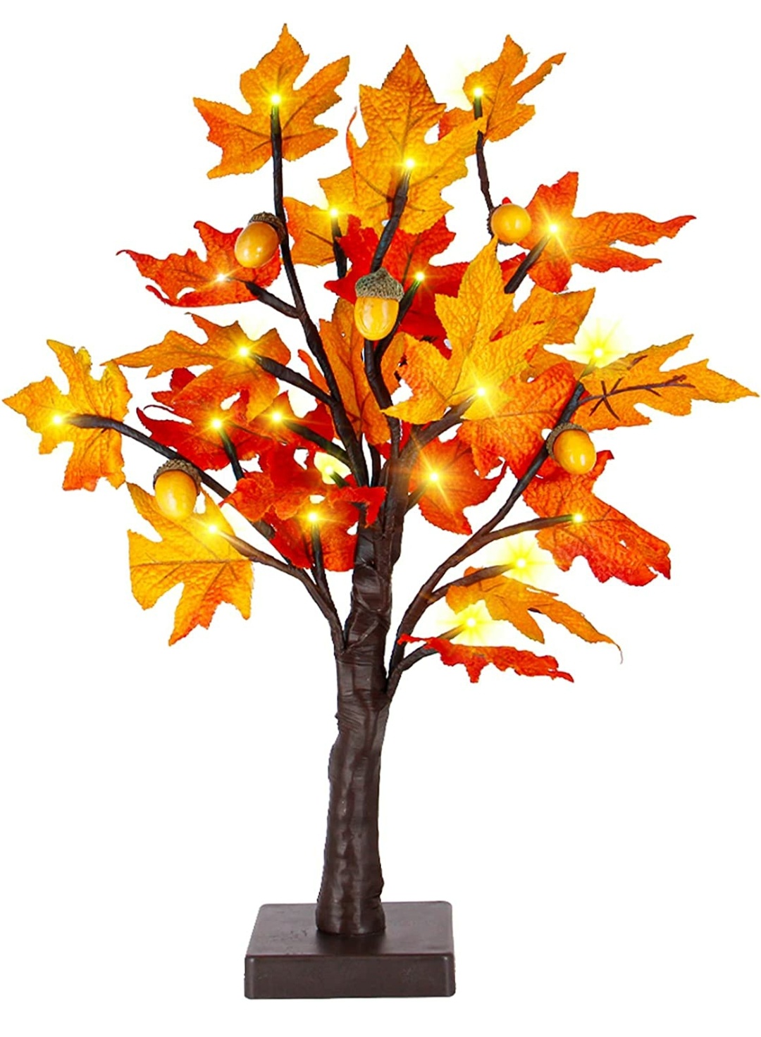 Lighted Autumn Tabletop tree 2+ TheDiscountDeal