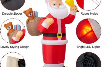 6ft Inflatable Santa claus – $30