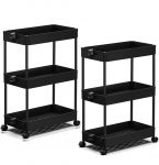 2 pack storage cart 3 tier – $22+