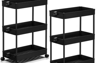 2 pack storage cart 3 tier – $22+