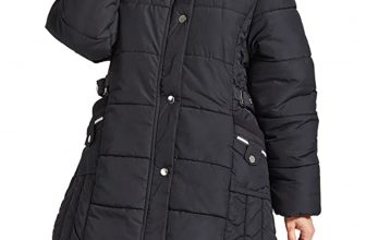 Women’s winter puffer coat – $30