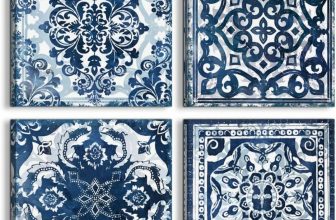 4pcs canvas wall art – $8+