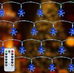 Snowflake string light – $6