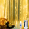 Curtain string lights – $10