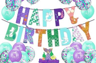 Mermaid Birthday decorations – $10