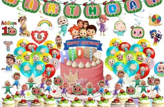98pcs Cocomelon theme decorations – $8+