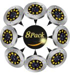 Solar Ground lights – $13+