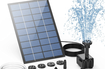 Solar fountain pump – $11