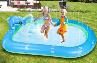 Inflatable sprinkler pool – $9+
