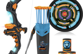 Kids bow and arrow with Led light – $15