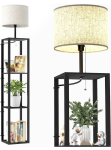 Shelf floor lamp – $20