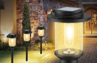 4 pack solar pathway lights – $10