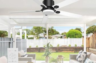 60″ ceiling fan with light and Remote – $49