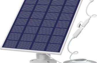Solar panel for security camera – $12
