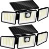 2 packs motion sensor solar light – $15+