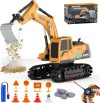 Excavator toys remote chargeable – $15+