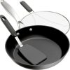 10″ Frying non stick pan with lid – $12+