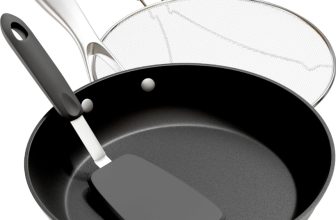 10″ Frying non stick pan with lid – $12+
