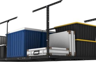 Overhead garage storage rack – $138