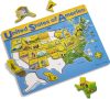 USA map wooden puzzle – $9+