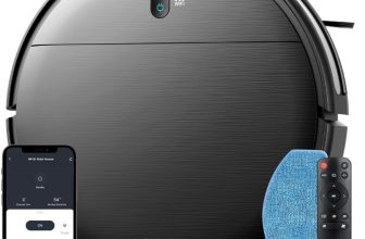 Robotic vacuum and Mop combo – $90