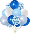 50pcs Blue and white balloon – $5