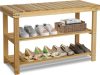 3 tier shoe bench organizer – $22
