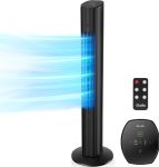 36″ Tower fan with Remote – $34+