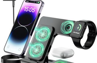3 in 1 wireless charging station – $10+