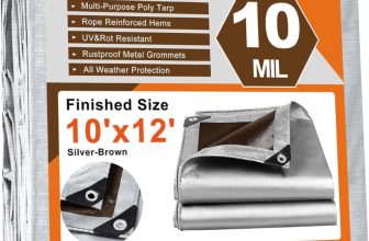 10 x 12 Heavy Duty Tarp – $10+