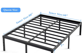 Queen size platform bed frame – $65