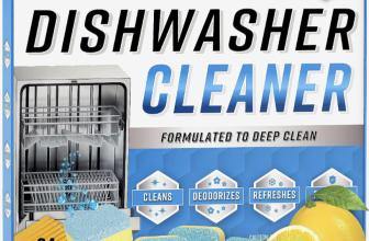 24packs dishwasher cleaner pods – $11+